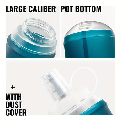 NorthernStride™ Round-Bottom Soft Water Bottle 500ML