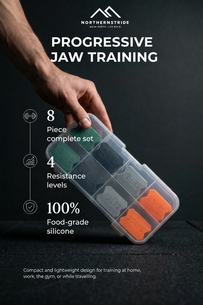 NorthernStride™ Jaw Muscle 8 Piece Trainers