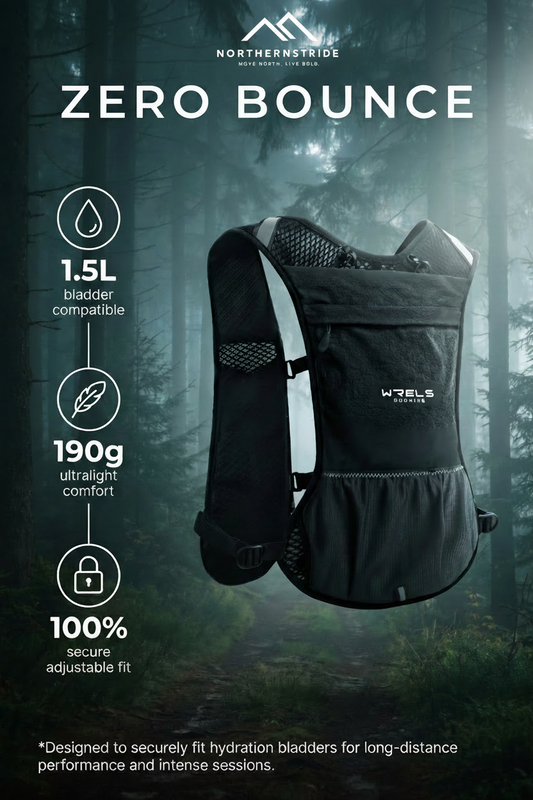 NorthernStride™ Outdoor Hydration Vest – 1.5L Water Bladder Compatible